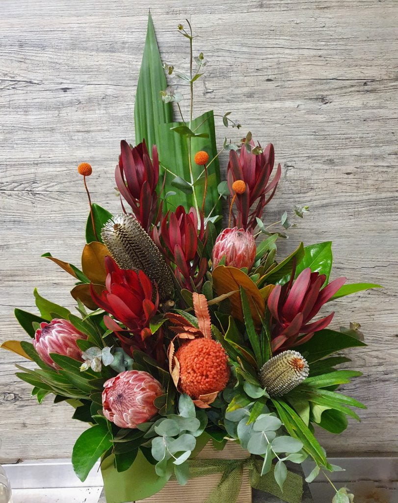 Native Arrangement Large Modern Blossoms of Tweed Banora Florist