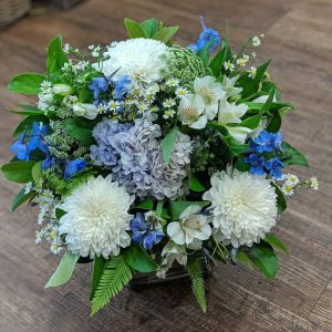 Wedding flowers tweed