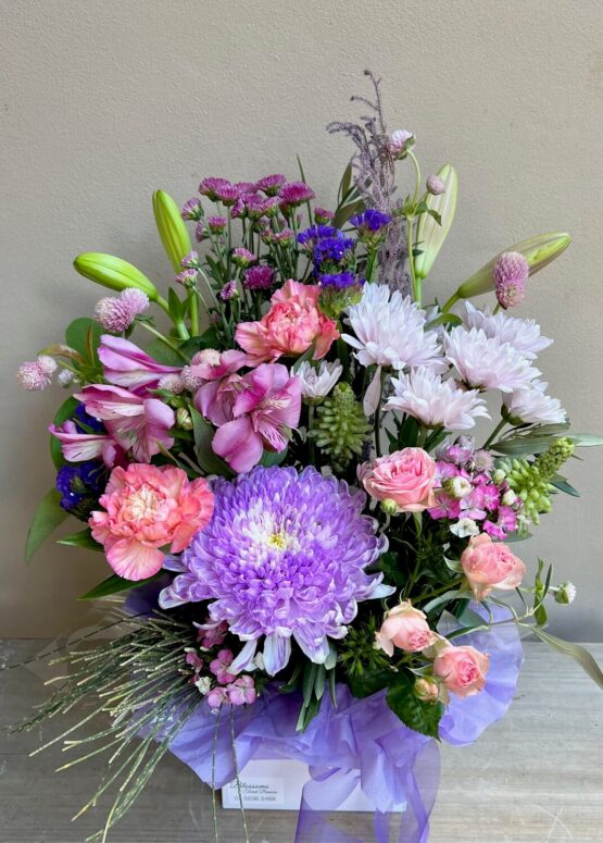 Pretty Garden Box in Purples, mauve and pinks - Image 7