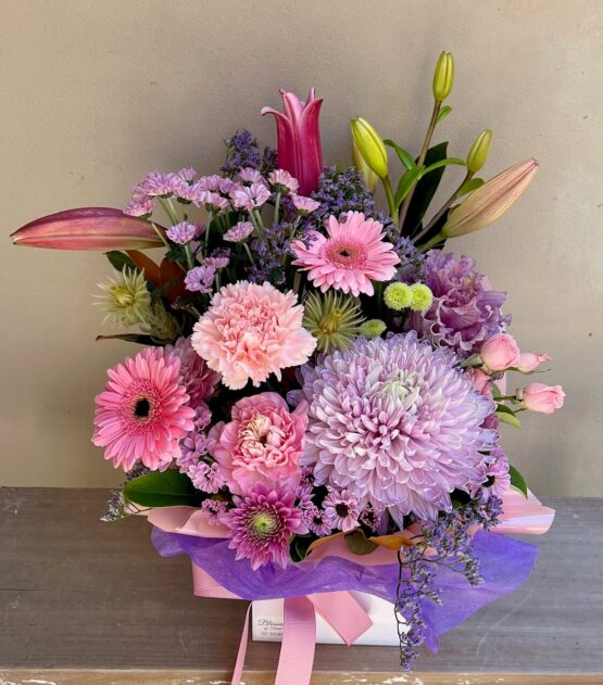 Pretty Garden Box in Purples, mauve and pinks - Image 10