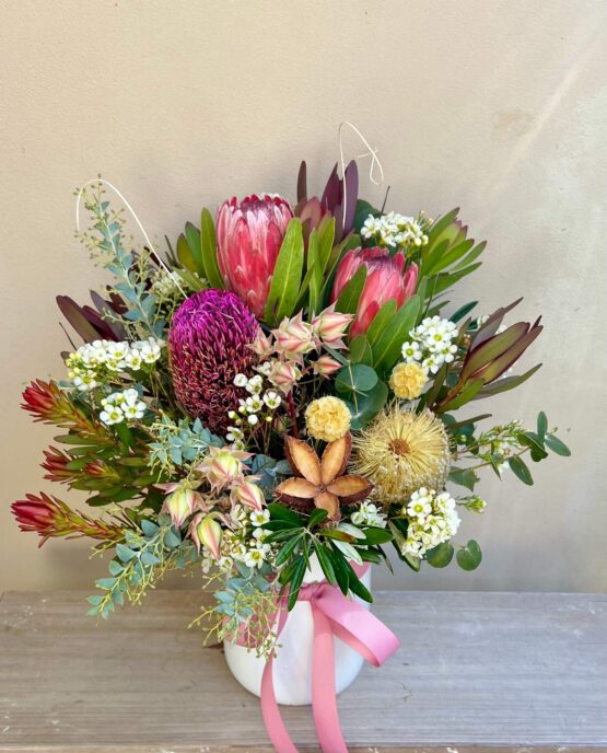 Native Posy in a Ceramic