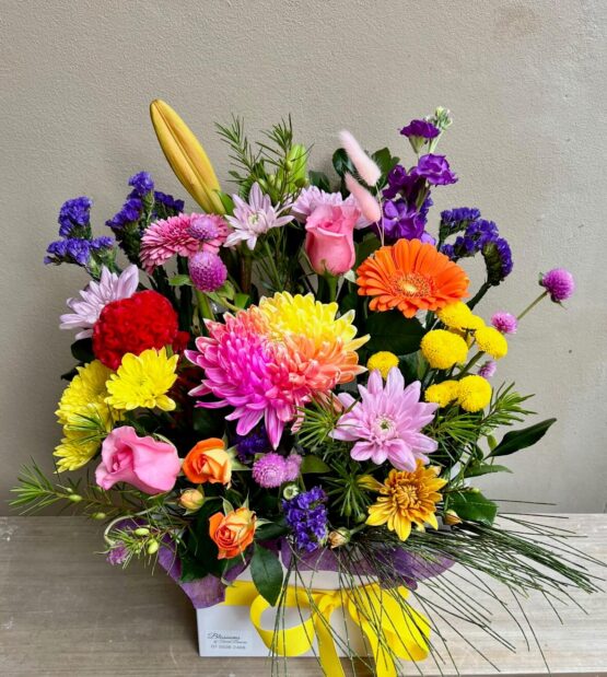 Bright Seasonal Box Arrangement - Image 3