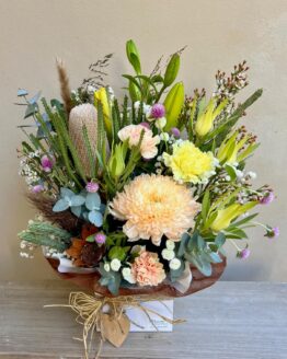 Earthy Natives and pretty florals box